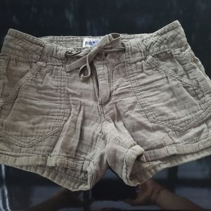 Linen shorts